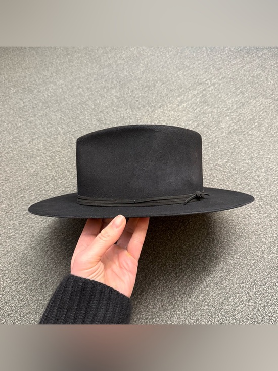 Teressa Foglia Custom Black Felt Hat